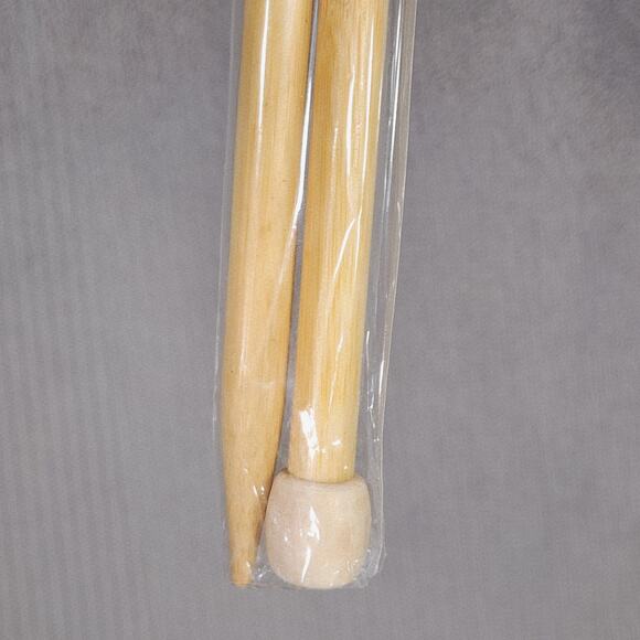 Bamboo Knitting Needles 13" 12mm Ball End 20 pairs available other sizes too NEW - Picture 5 of 7